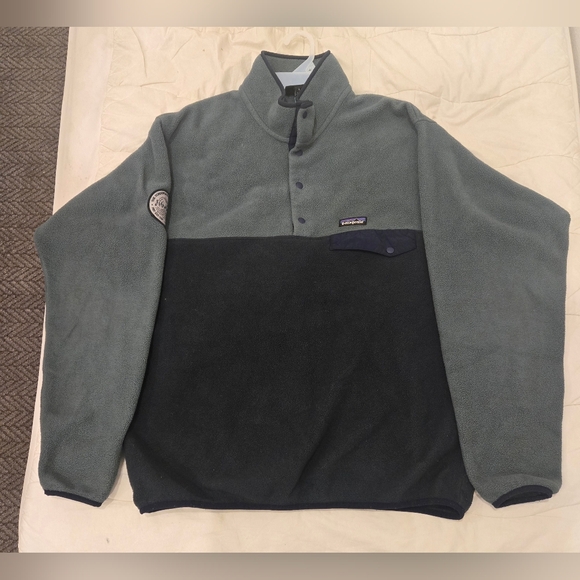 Men's Lightweight Synchilla Snap-T Pullover - Patagonia - Picture 2 of 9